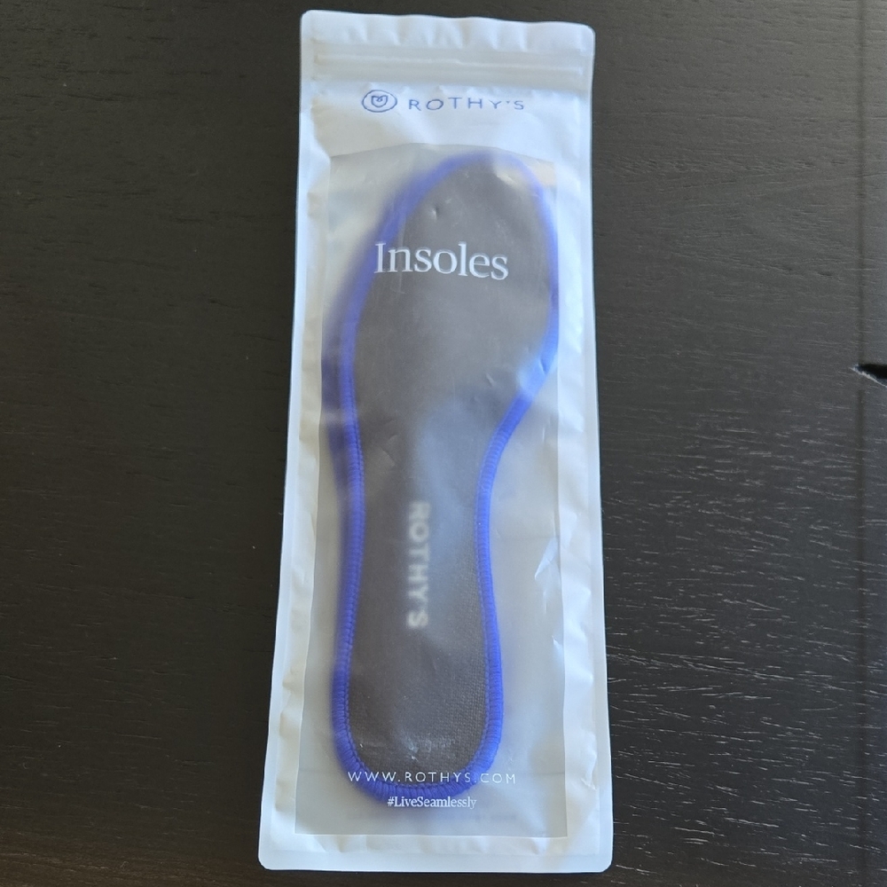 Rothy's Vibrant Blue Insoles NEW